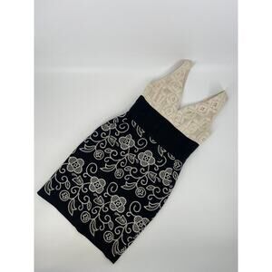Kay Unger Black Lace Dress (B14#)